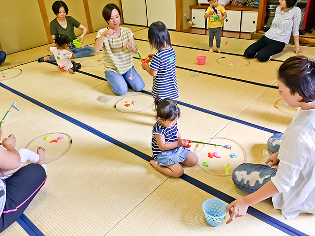 親子ふれあい遊びの教室